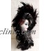 Unique Creations Porcelain Lady Mask Feathers Wall Hanging Decor Music Box ELISE   223101651015